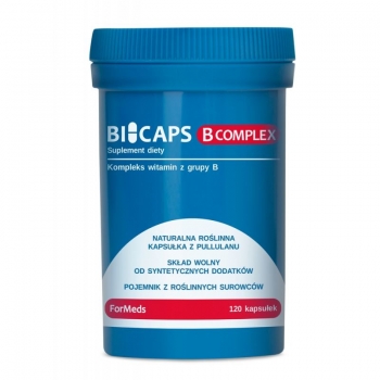 BICAPS B complex - 120 kapsułek - suplement diety